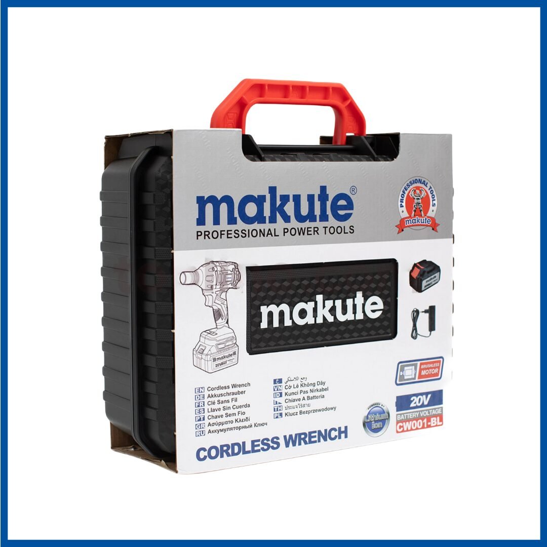 L'emballage du Boulonneuse à Choc (20V) 4.0Ah - Makute