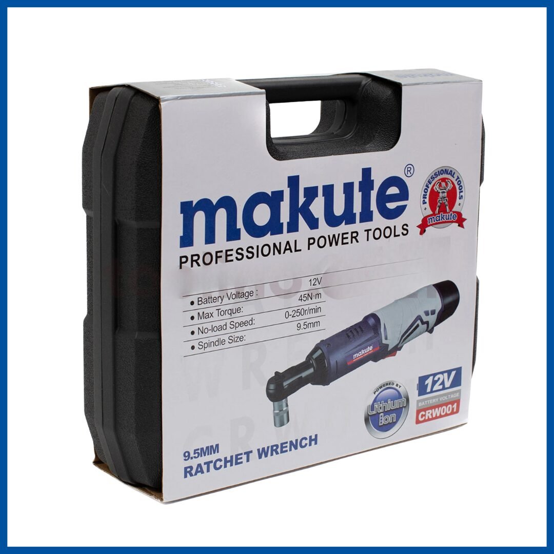 L'emballage du Clé à Cliquet 12V  9.5 mm  Makute