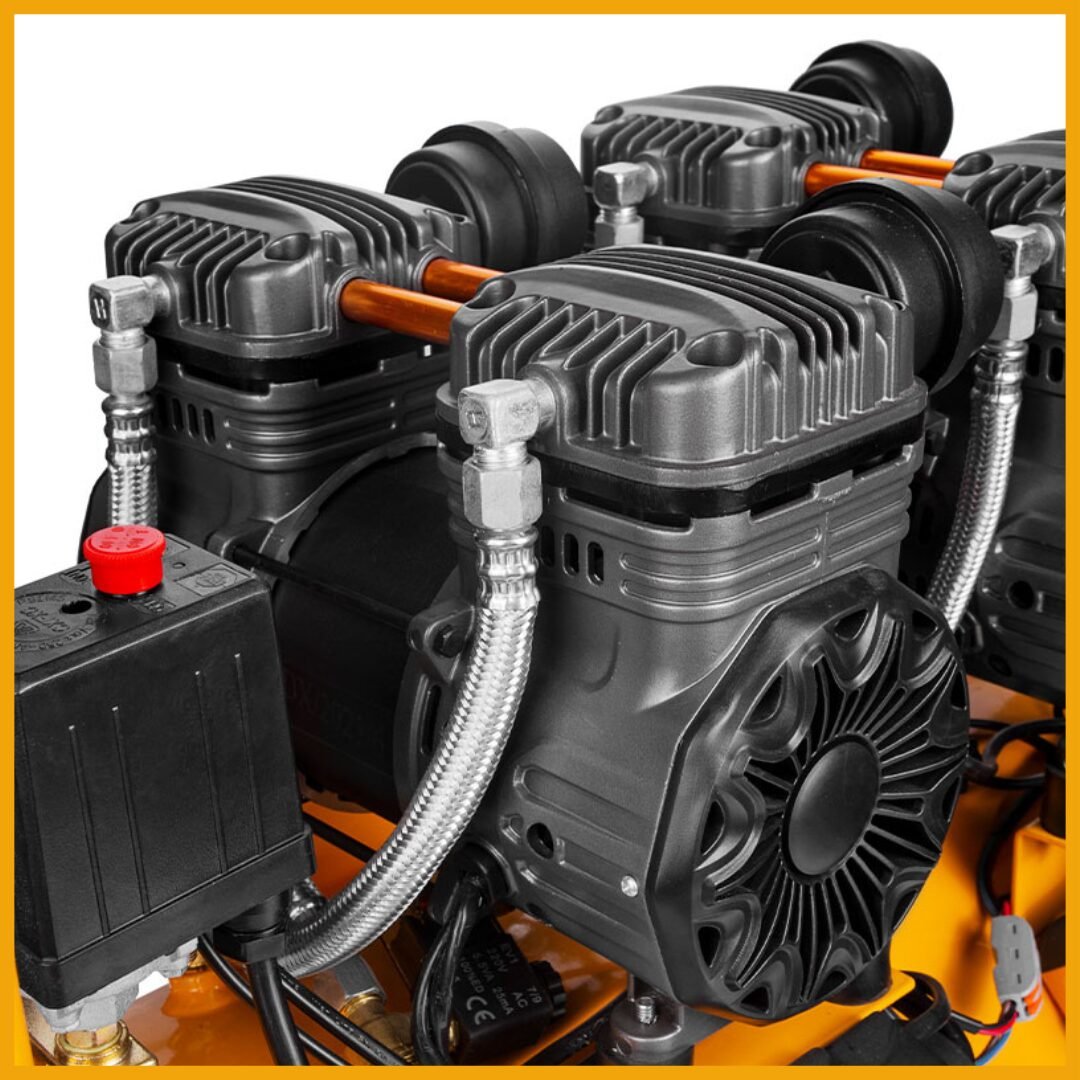 Compresseur d′air 50L - 1490W * 2 - Dingqi