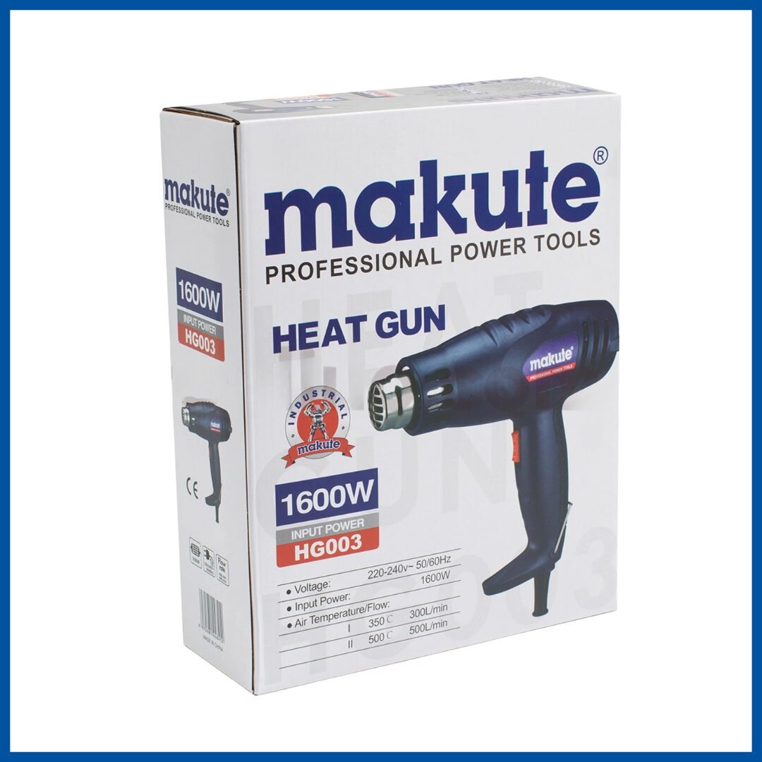 L'emballage du Décapeur Thermique 1600W - Makute