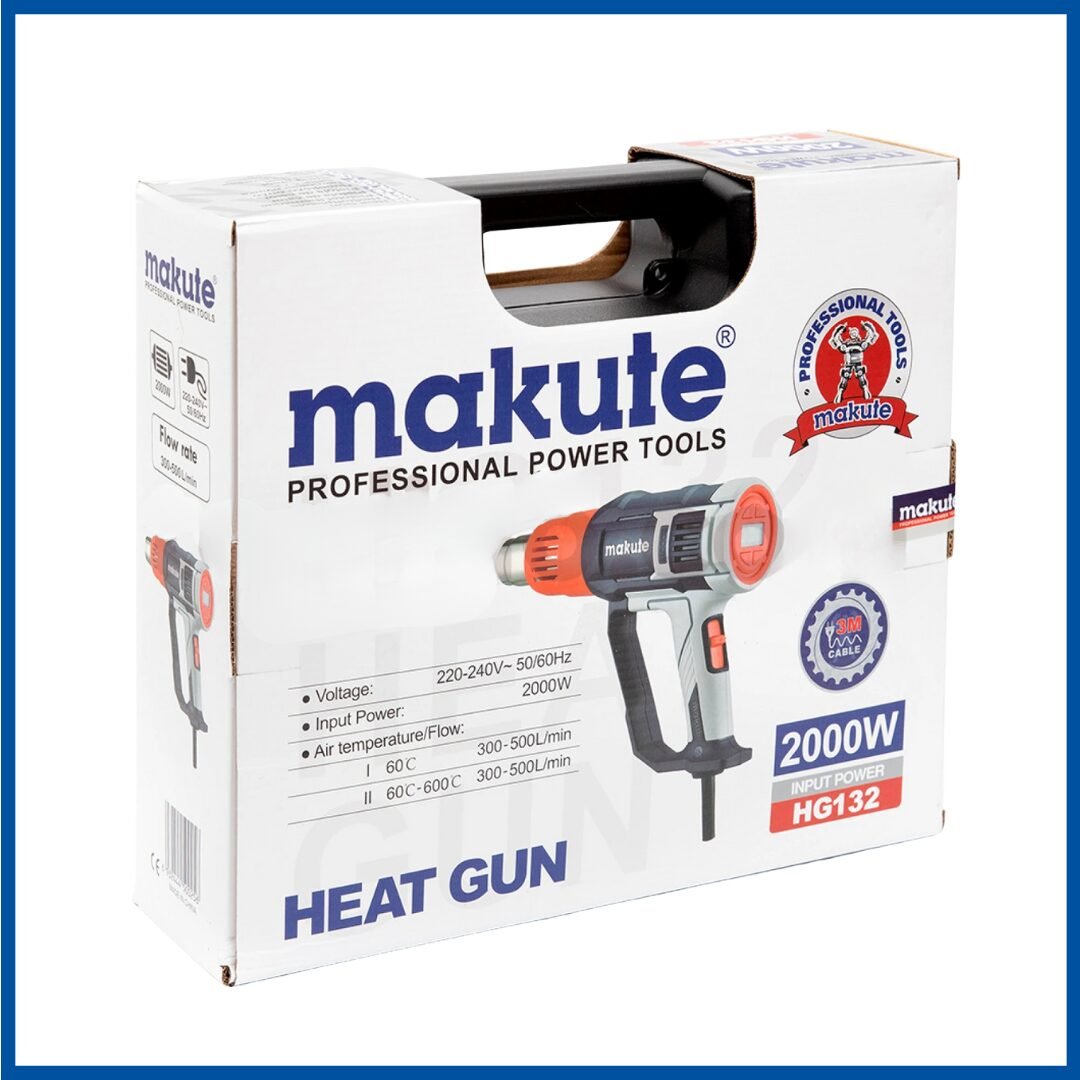 L'emballage du Décapeur Thermique 2000W - Makute