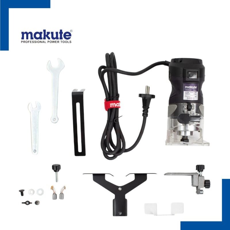 Tous les pieces du Défonceuse Paumelleuse 6mm 580W - Makute