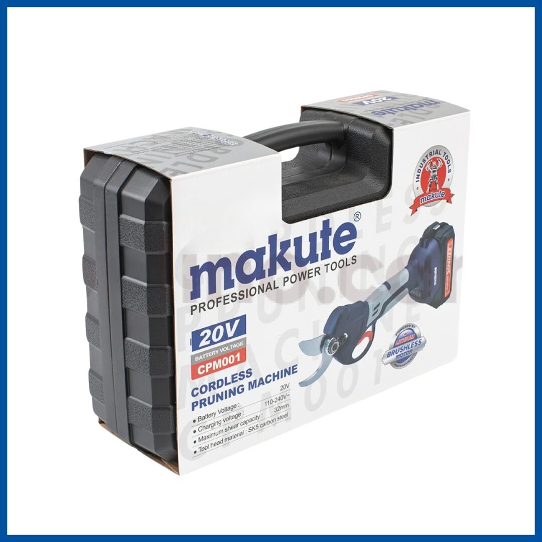 L'emballage du Machine d'élagage sans fil 20V - Makute