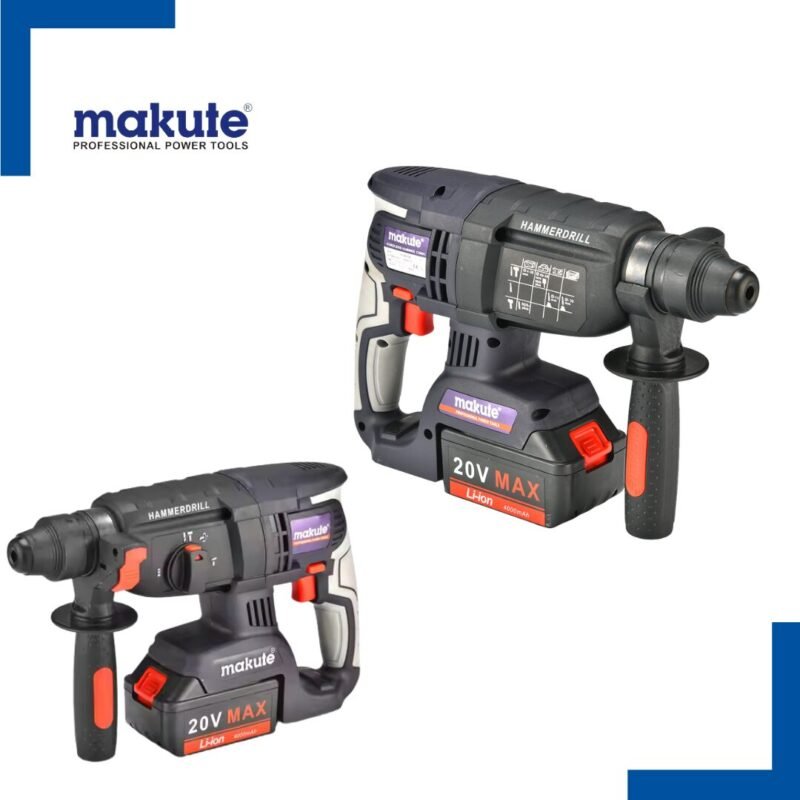 Marteau Pérforateur Sans Fil 20V 26mm - Makute