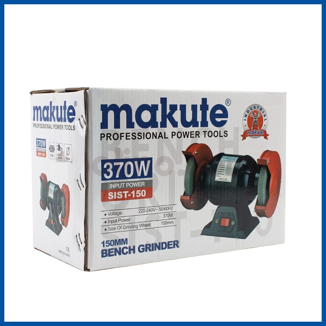 L'emballage du Meuleuse d'Établi 250W - Makute