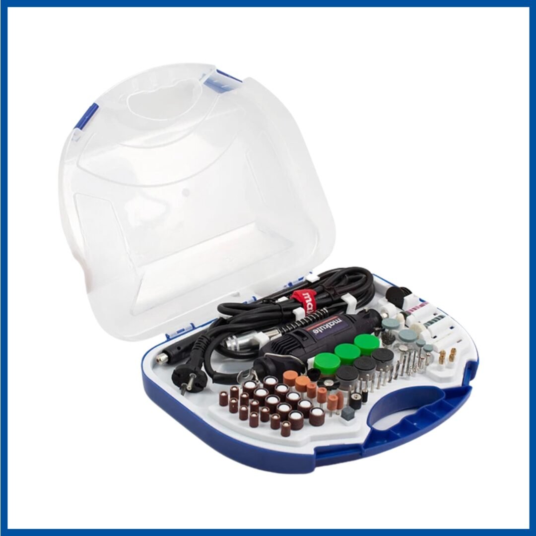 Tous les pieces du Mini Perceuse 350W 3mm + Accessoires - Makute