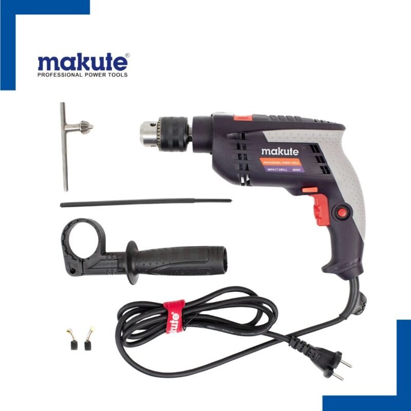 Tous les pieces du Perceuse à percussion 610W 13mm - Makute