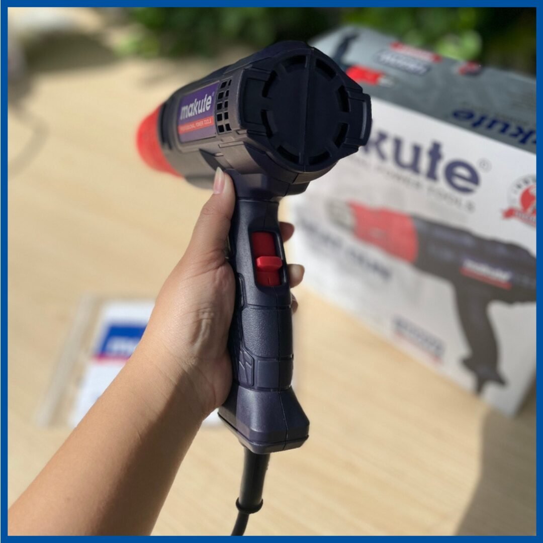 Detaille du Pistolet Thermique électrique 1800W - Makute