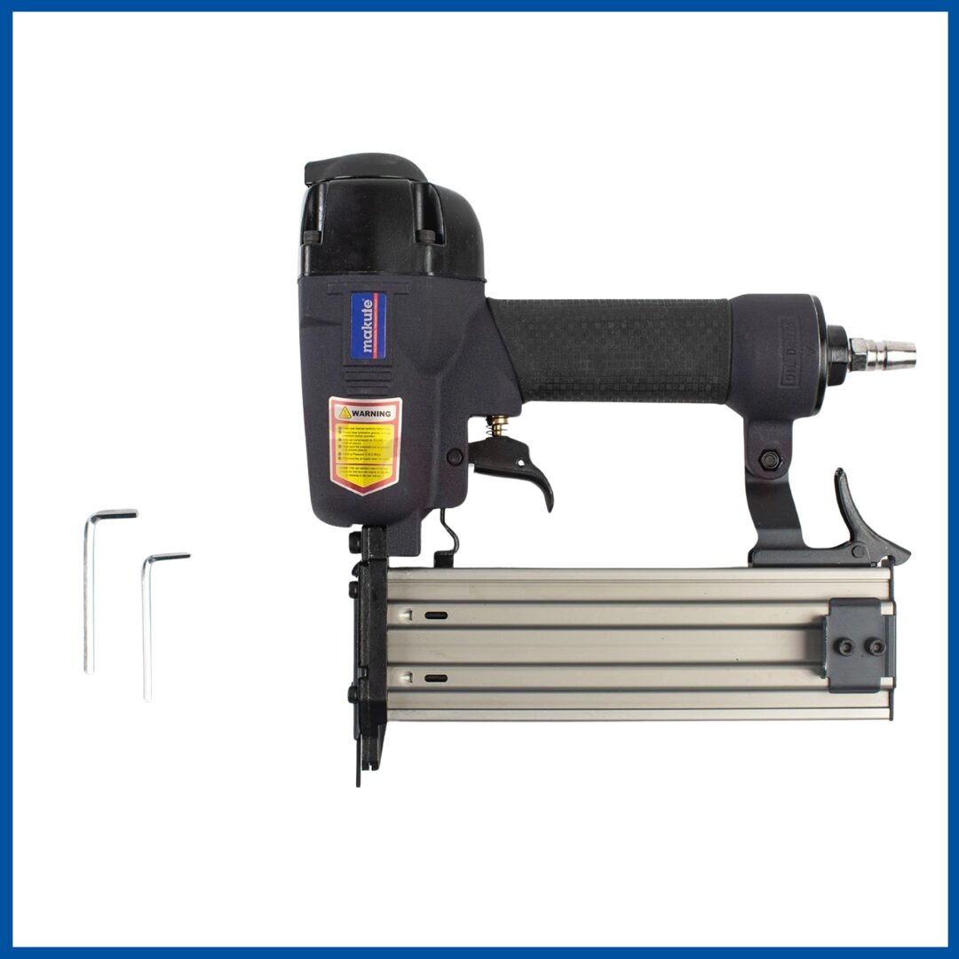 Detaille du Pistolet à Clous Pneumatique 10-15-20-25mm - Makute