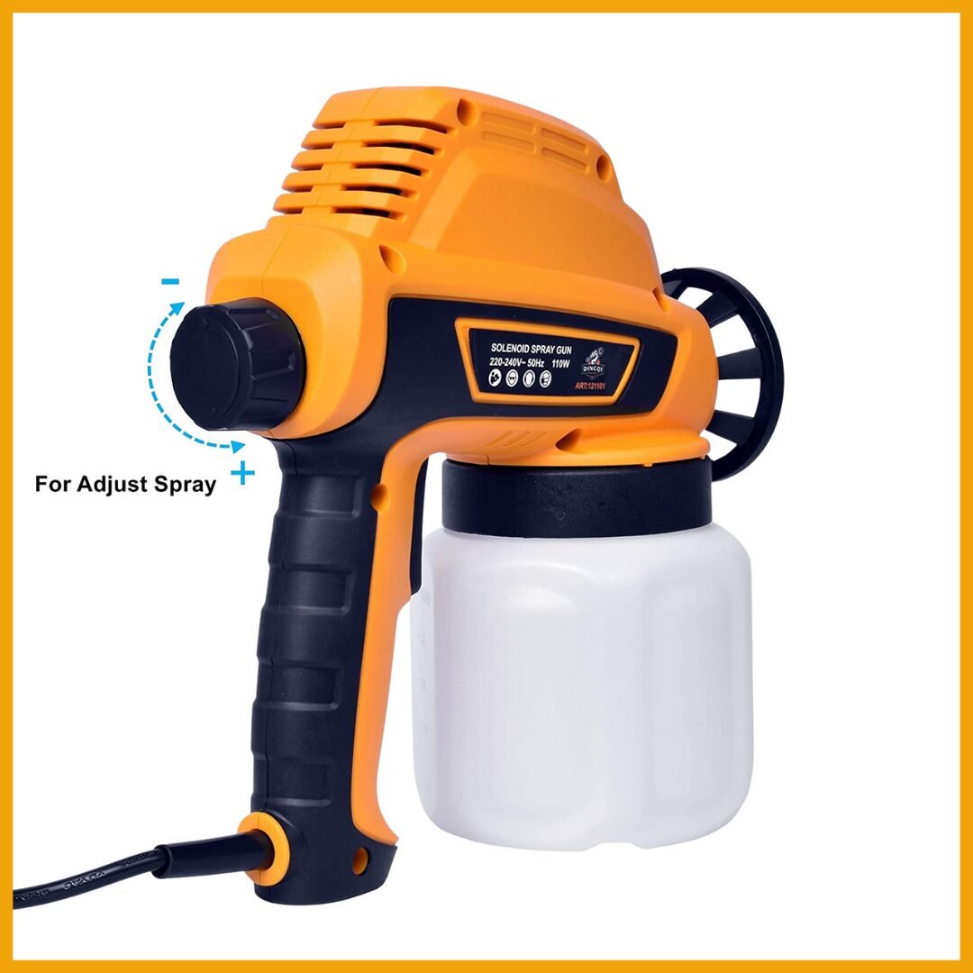 Detaille du Pistolet à Peinture 110W Dingqi