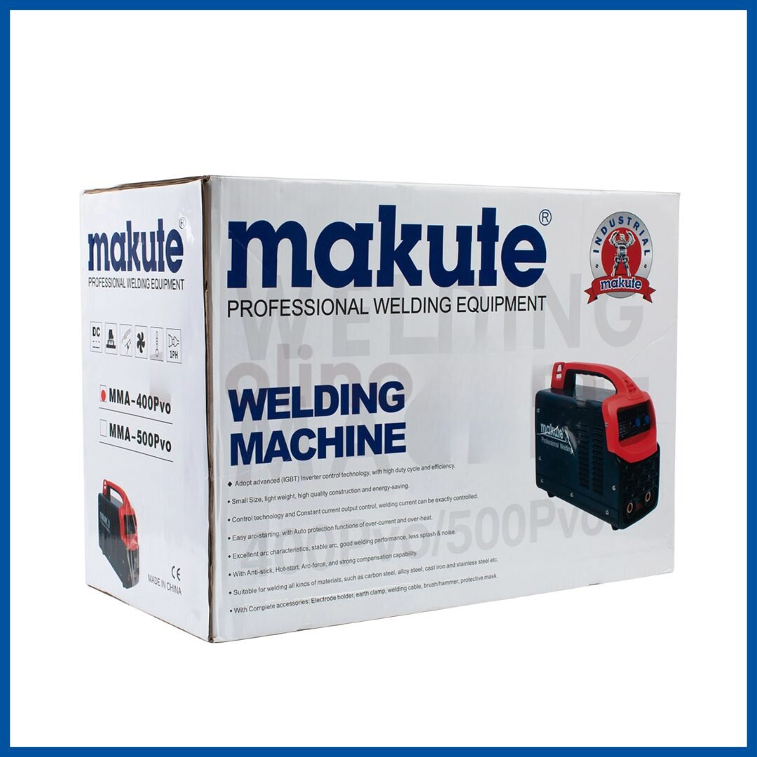 L'emballage du Poste à Souder 400 Amp - Makute