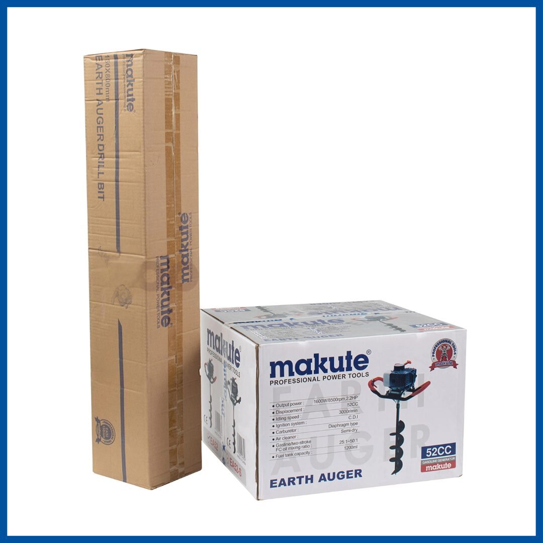 L'emballage du Tarière Thermique 1600W  2,2CV - Makute