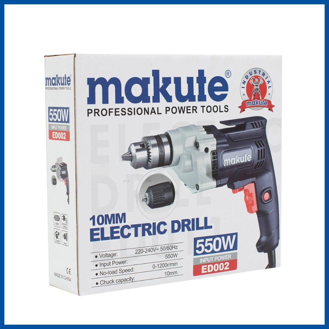 L'embalage du Perceuse Électrique 550W - Makute