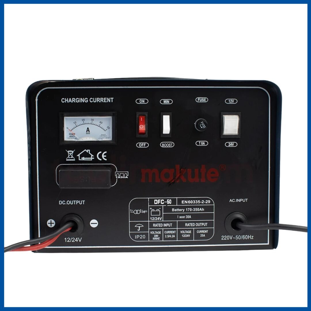 Details du Chargeur De Voiture 50Amp – Makute