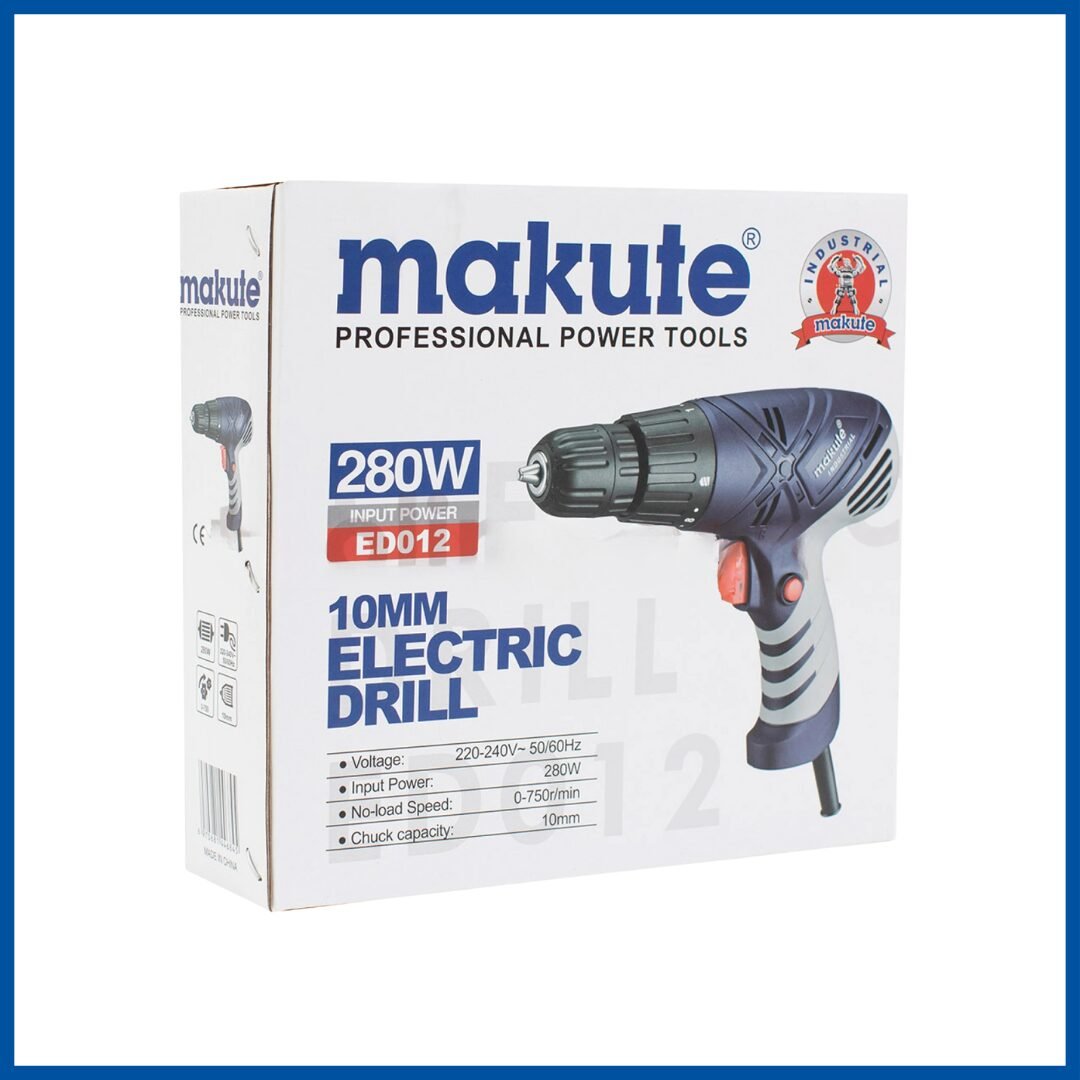 L'embalage du Perceuse Visseuse 280W - Makute