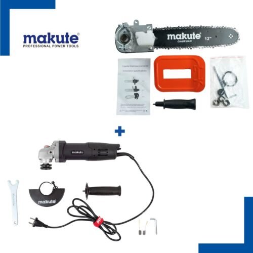 Tous les pieces du Adaptateur pour scie à chaîne + Meuleuse 850W - Makute