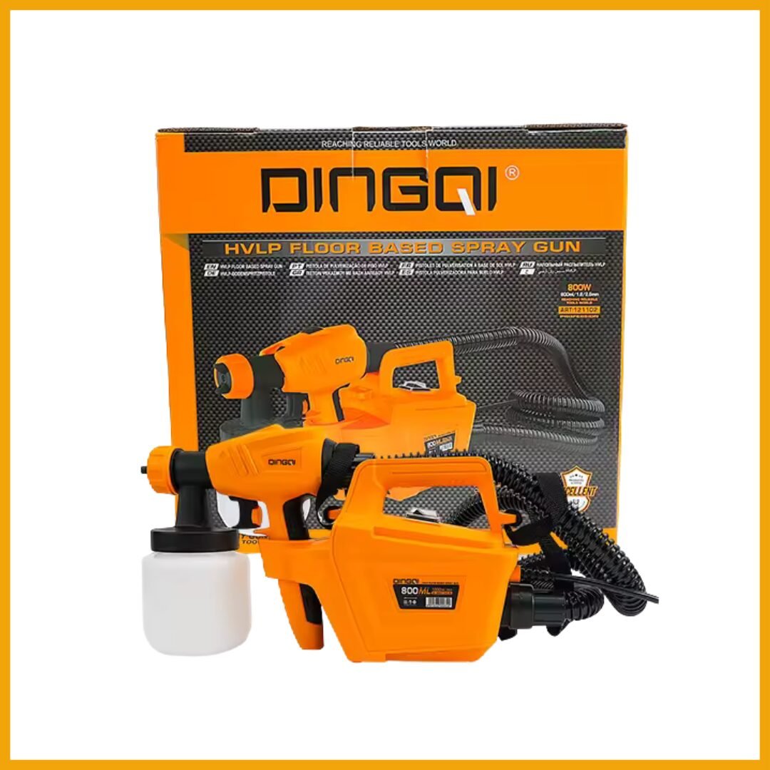 L'embalage du Pulvérisateur de Peinture 800W – Dingqi