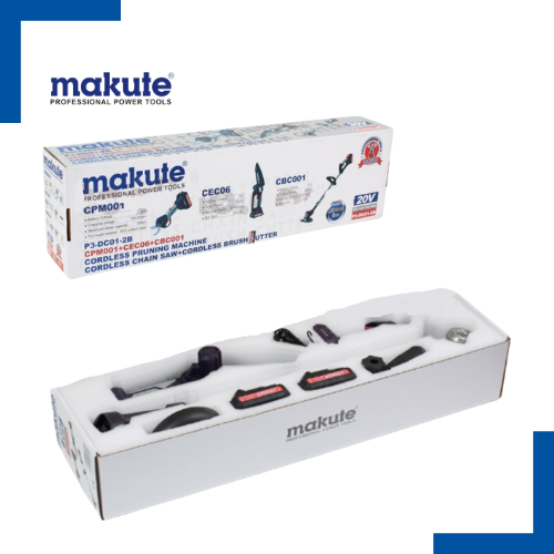 Ensemble De 3 Outils De Taille à Batterie Makute