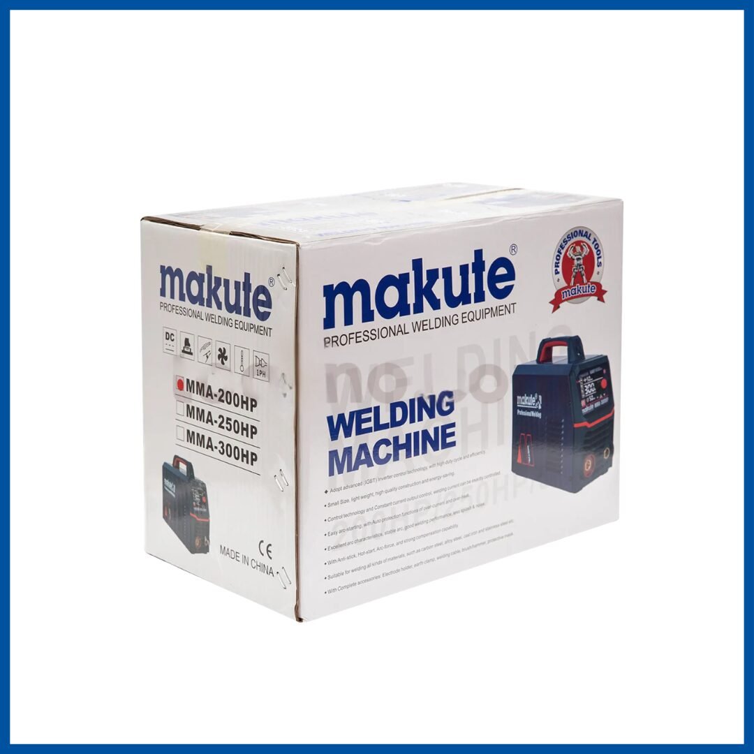 L'emballage du Poste a Souder 200 Amp HP